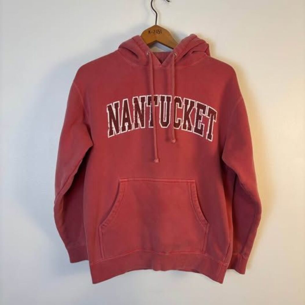 Nantucket Guava Beach Resortwear Size Small Pullover Hoodie Sweatshirt